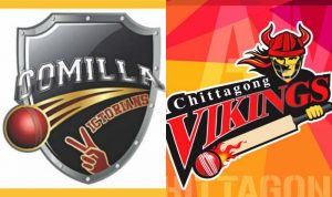 Match prediction of comilla victorians vs chittagong vikings