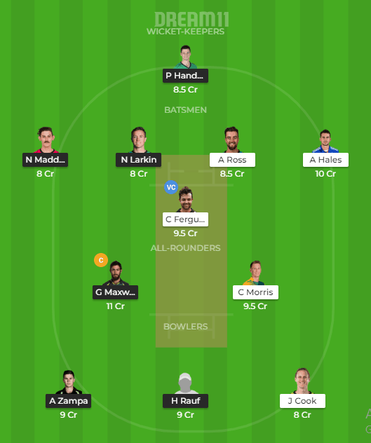 Sydney Thunder vs Melbourne Stars Dream11 Team Prediction