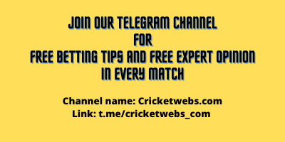 Join our Telegram Channel for free betting tips and Free expert opinion in every match