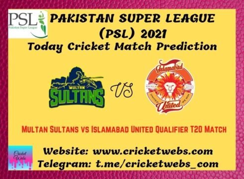 Who Will Win Multan Sultans vs Islamabad United Qualifier T20 PSL 2021 Match Prediction