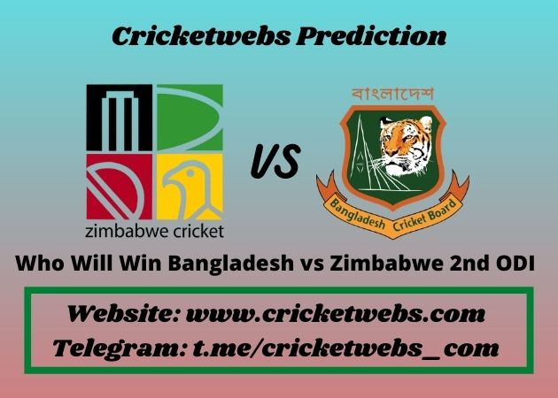 Who Will Win Bangladesh vs Zimbabwe 2nd ODI 2021 Match Prediction