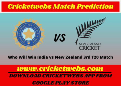 India vs New Zealand 3rd T20 2021 Match Prediction