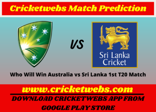 Australia vs Sri Lanka 1st T20 2022 Match Prediction