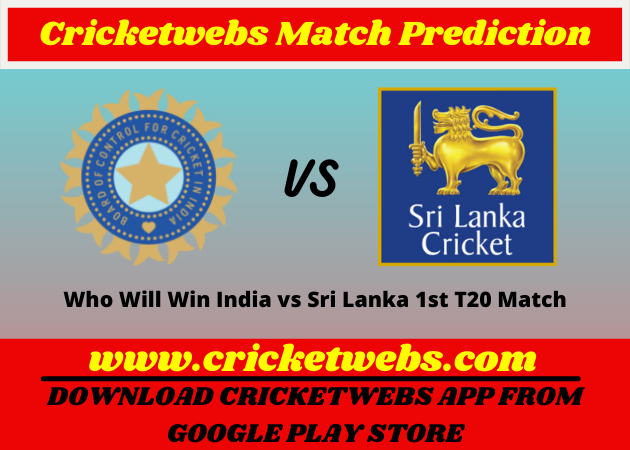 India vs Sri Lanka 1st T20 2022 Match Prediction