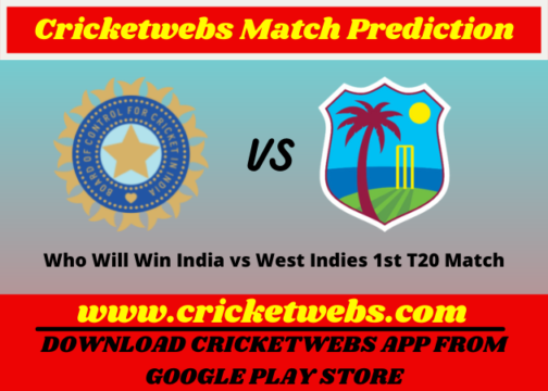 India vs West Indies 1st T20 2022 Match Prediction