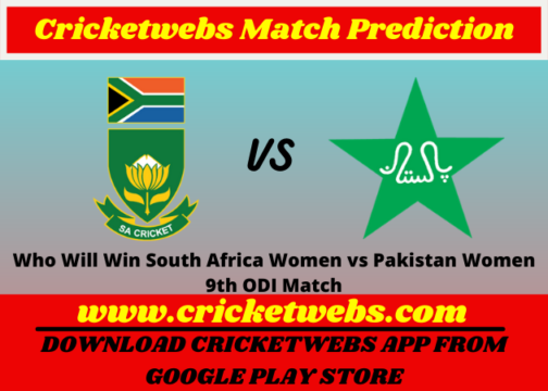 South Africa Women vs Pakistan Women 9th ODI 2022 Match Prediction
