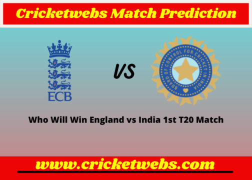 England vs India 1st T20 2022 Match Prediction