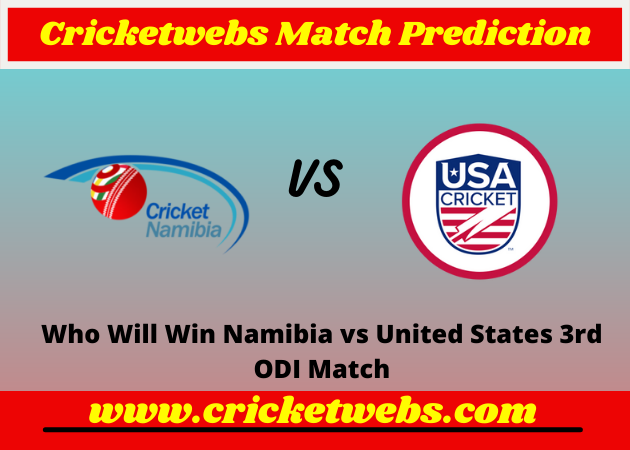 Namibia vs United States 3rd ODI 2022 Match Prediction