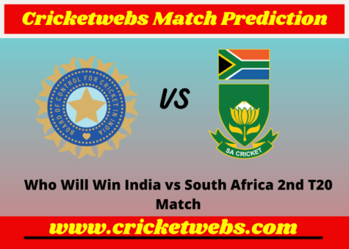 India vs South Africa 2nd T20 2022 Match Prediction
