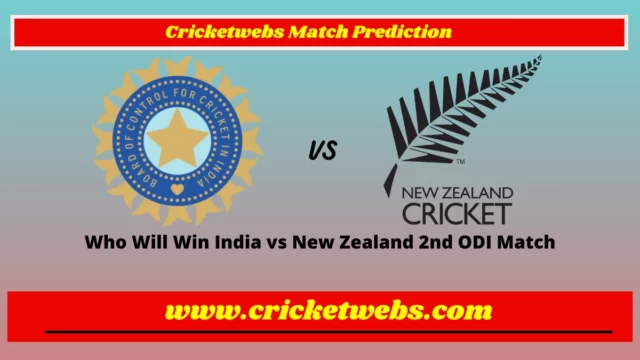 Who Will Win India vs New Zealand 2nd ODI 2023 Match Prediction