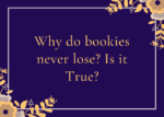 Why do bookies never lose Is it True