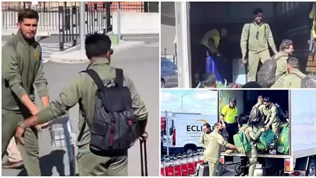 Pakistan Players Loaded Their Luggage