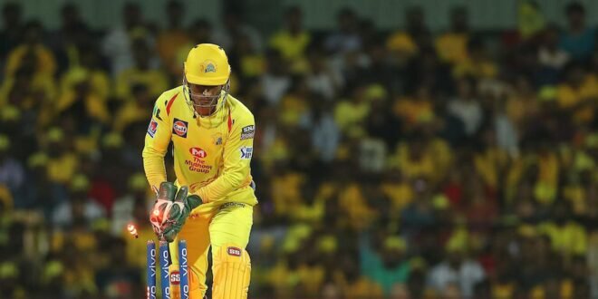 MS Dhoni wicketkeeper CSK